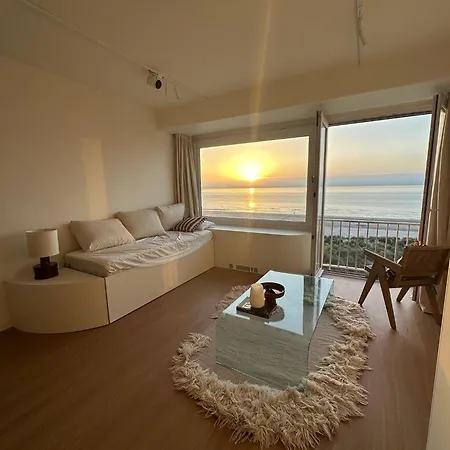 Appartement 0402, Cosy With Full Sea View And Sunset Vibes Nieuport